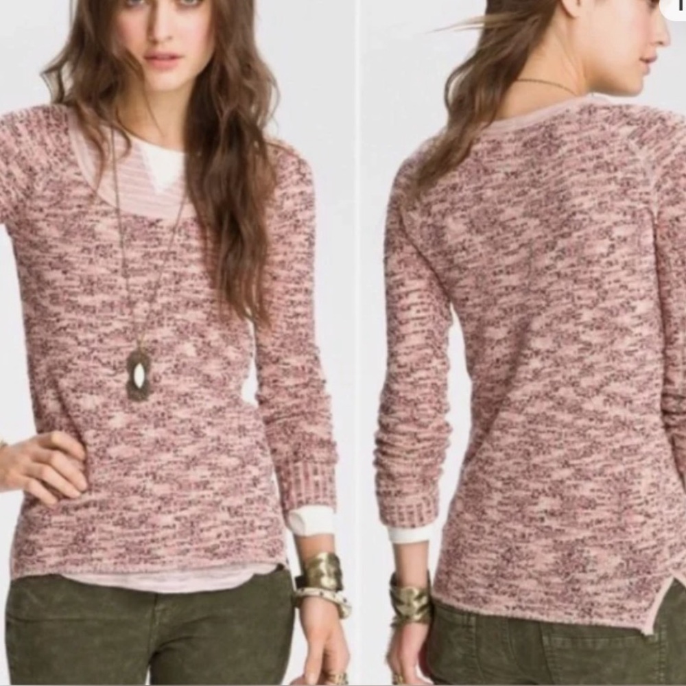 We The Free Boston Melange Marled Sweater